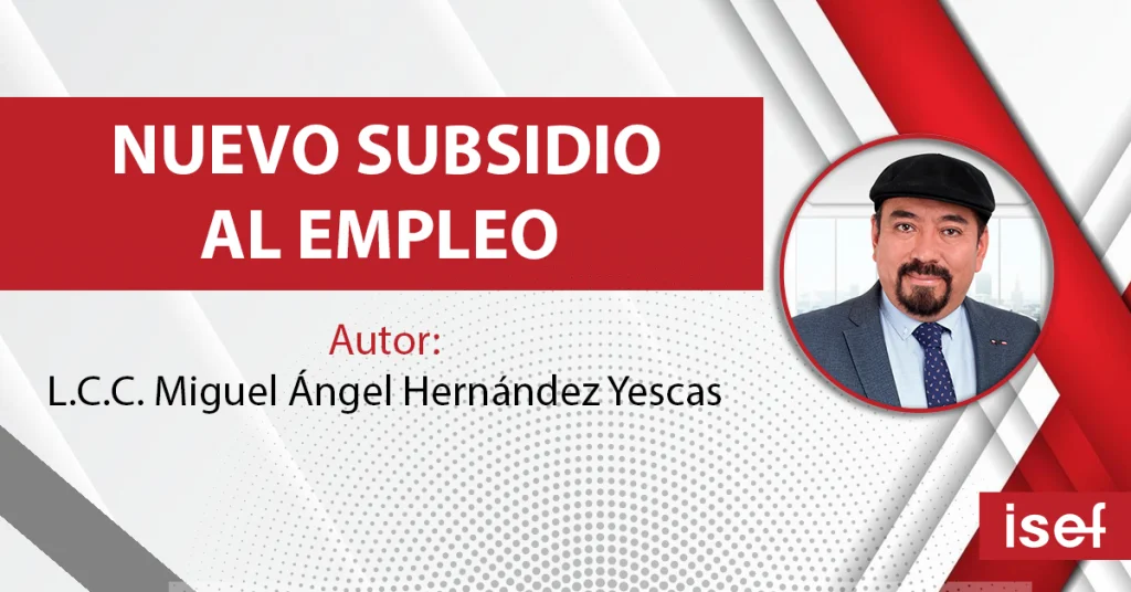 Nuevo Subsidio Al Empleo
