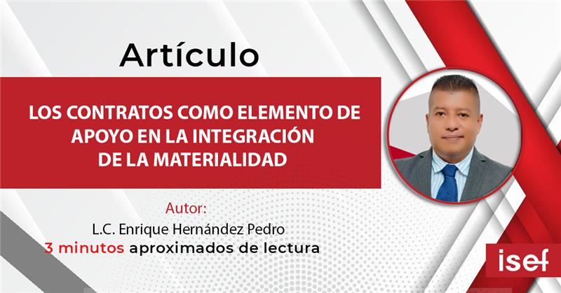 Los Contratos Como Elemento De Apoyo En La Integración De La Materialidad