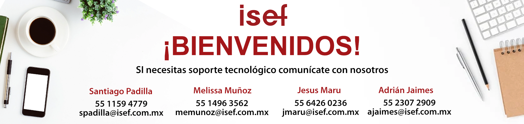 CONTACTO DE SOPORTE TÉCNICO